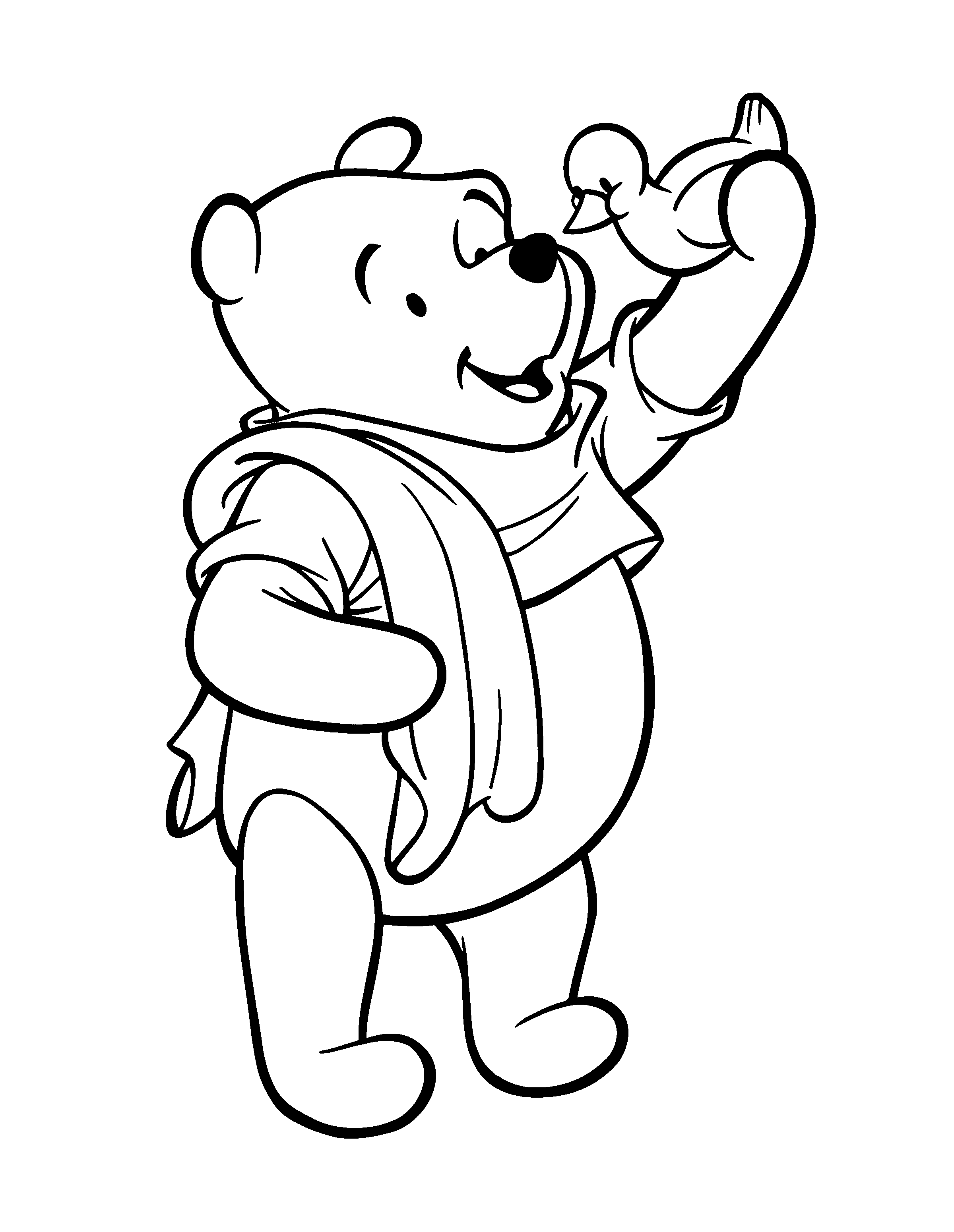 Coloriages Winnie l'Ourson  images et gifs animés et animations, 100%