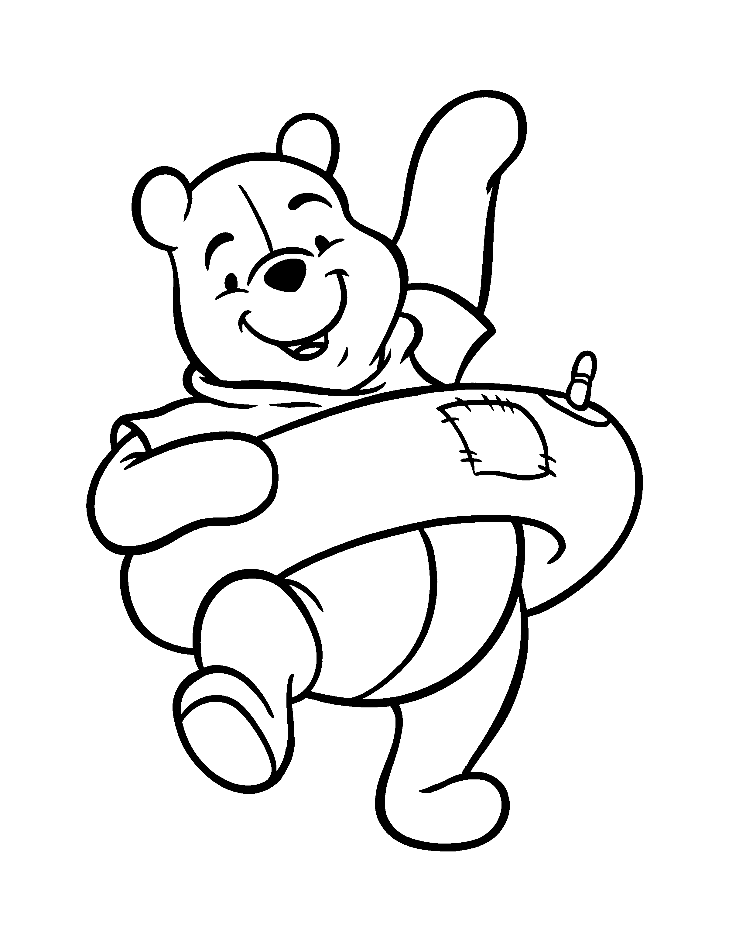 Coloriages Winnie l'Ourson  images et gifs animés et animations, 100%