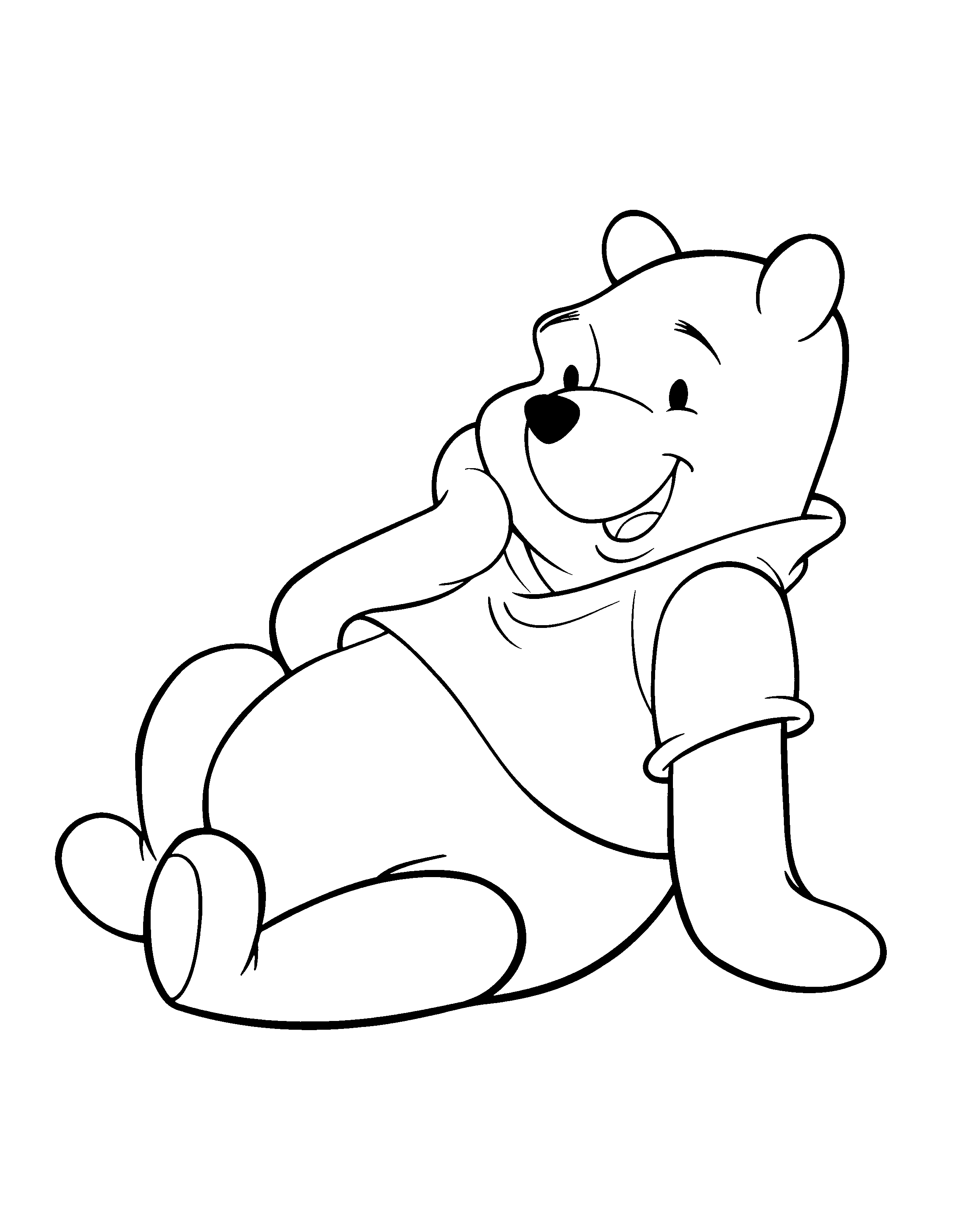 Coloriages Winnie l'Ourson  images et gifs animés et animations, 100%