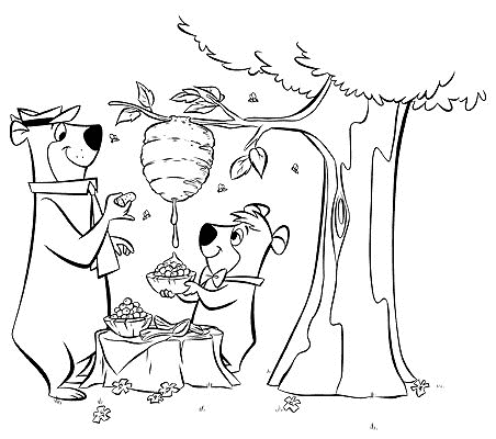 coloriage-yogi-l-ours-image-animee-0001